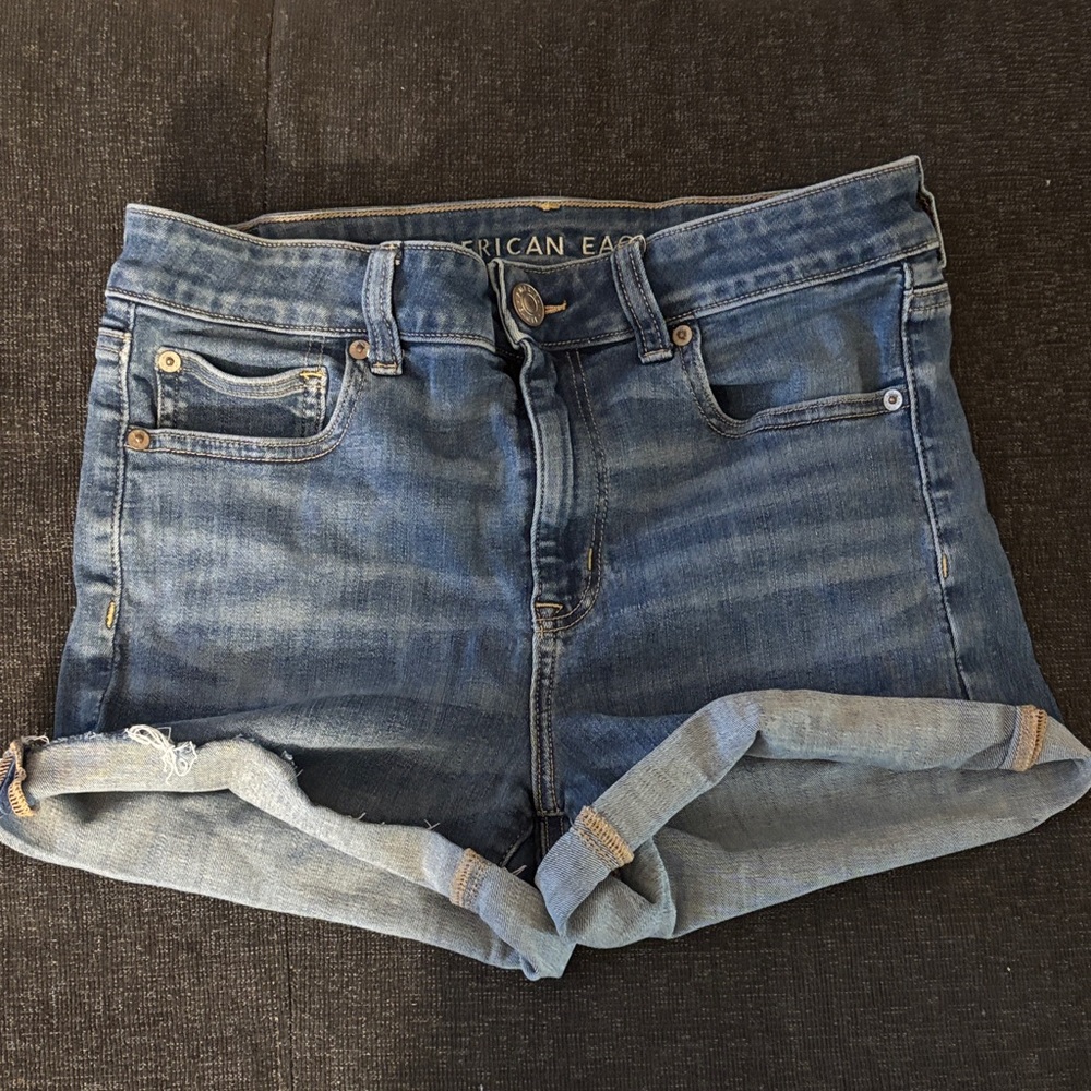 American Eagle Blue Denim Shorts